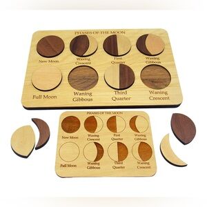 💡Like New Original Montessori and Educational Toy for Learning The Lunar Cycle